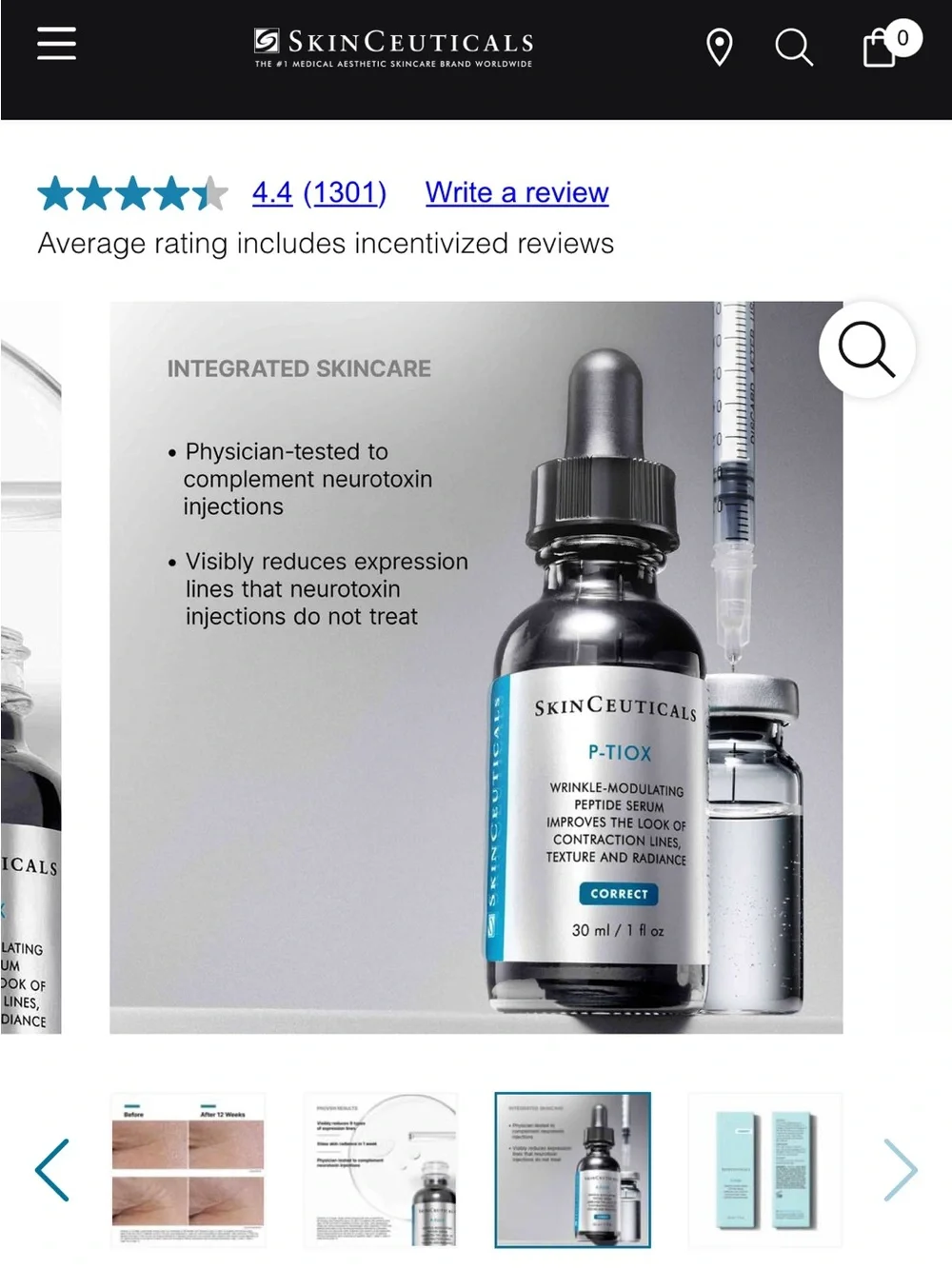 SkinCeuticals P-TIOX Anti-Wrinkle Serum